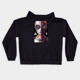 AI at the forefront of progress Kids Hoodie